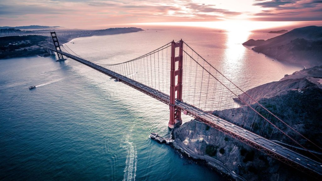 Golden Gate Bridge bei Work & Travel in den USA Golden Gate Bridge bei Work & Travel in den USA